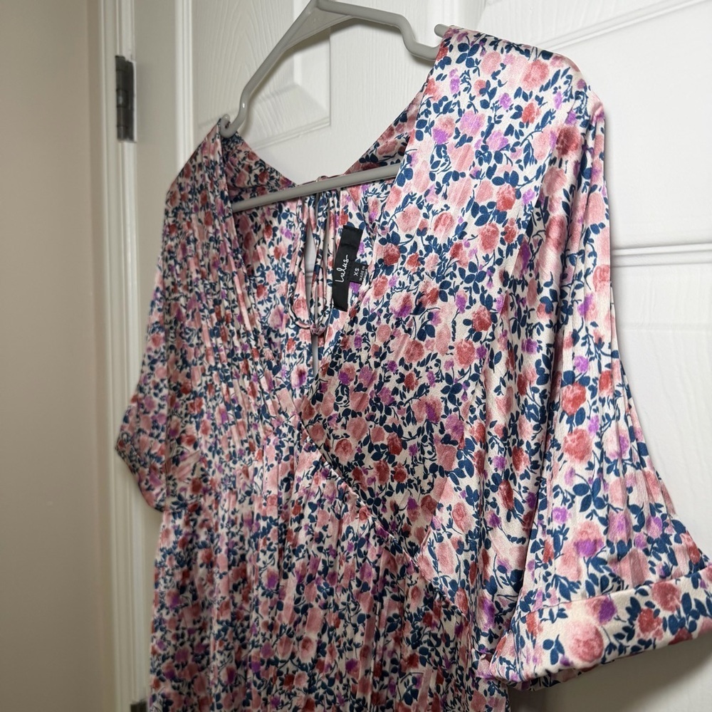 Lulu’s Floral Babydoll Dress - Picture 3 of 5